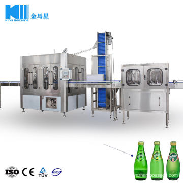 6000bph Carbonated Soft Drink Bottling Machine Plant